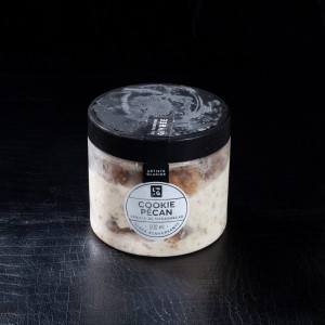 Glace cookie pécan vanille de Madagascar La Fabrique Givrée 500ml  Glaces