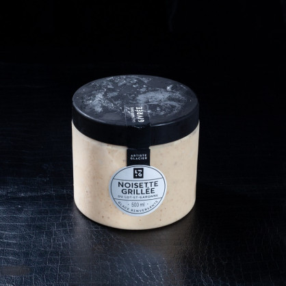 Glace noisettes grillée 500ml La Fabrique Givrée  Crème glacée