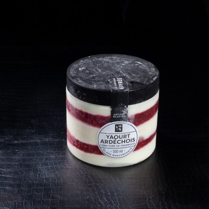 Glace yaourt ardéchois 500ml La Fabrique Givrée  Crème glacée