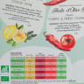 Coffret or vert 4 huiles bio 40cl Savor&Sens  Huiles