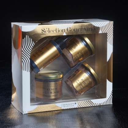 Coffret sélection gourmande Savor&Sens  Coffret salé