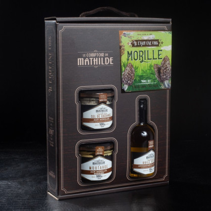 Coffret il était une fois la morille Le comptoir de Mathilde  Coffret salé