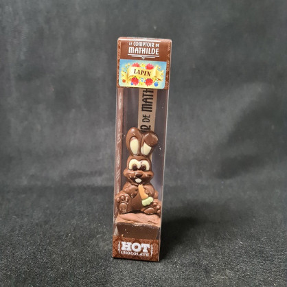 Cuillère hot chocolate lait lapin carotte Le comptoir de Mathilde 30g