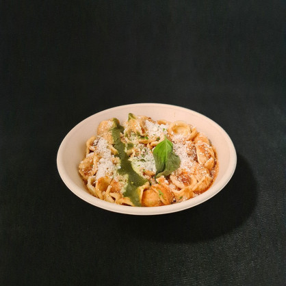 pates sauce tomate et basilic  Plats cuisinés