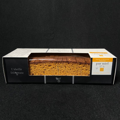 Pain d'épice pur miel 300g L'Abeille Diligente  Gâteaux