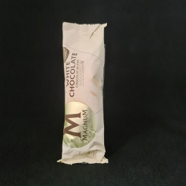 Glace bâtonnet Magnum chocolat blanc  Glaces en bâtonnets et cornets