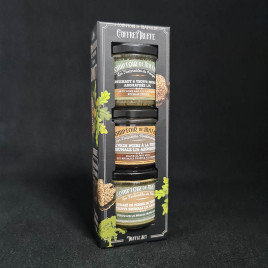 Coffret 3 tartinables truffe 90g Le Comptoir de Mathilde  Coffret salé