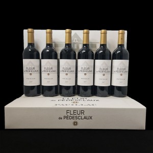 Carton 6 bouteille Fleur de Pedesclaux Pauillac 2017 Château Pedesclaux 75cl  Vins rouges