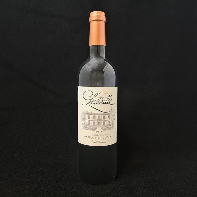 Vin rouge Bordeaux Supérieur AOP 2016 Château Lestrille 75cl  Vins rouges