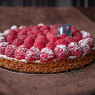 Tarte framboise 6P - (Disponible en 24H)  Pâtisseries à partager