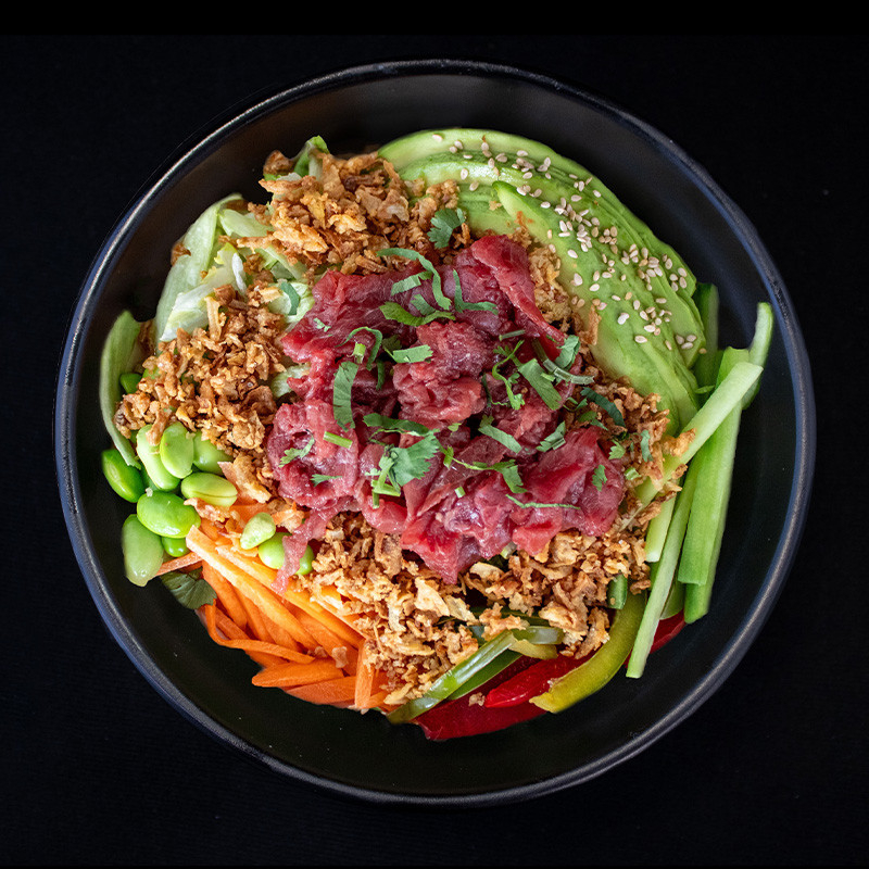 Poke boeuf  Pokes bowls