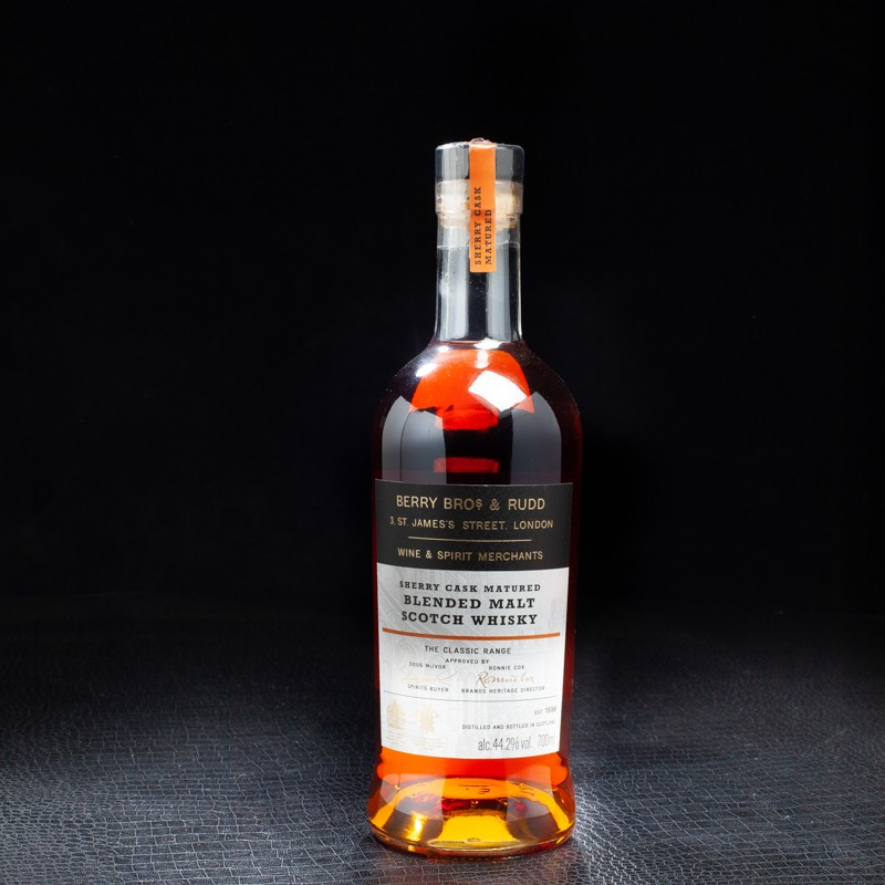 Whisky Ecosse Blended Malt Berry Bros Sherry Cask Matured 44.20%  70cl  Blended whisky