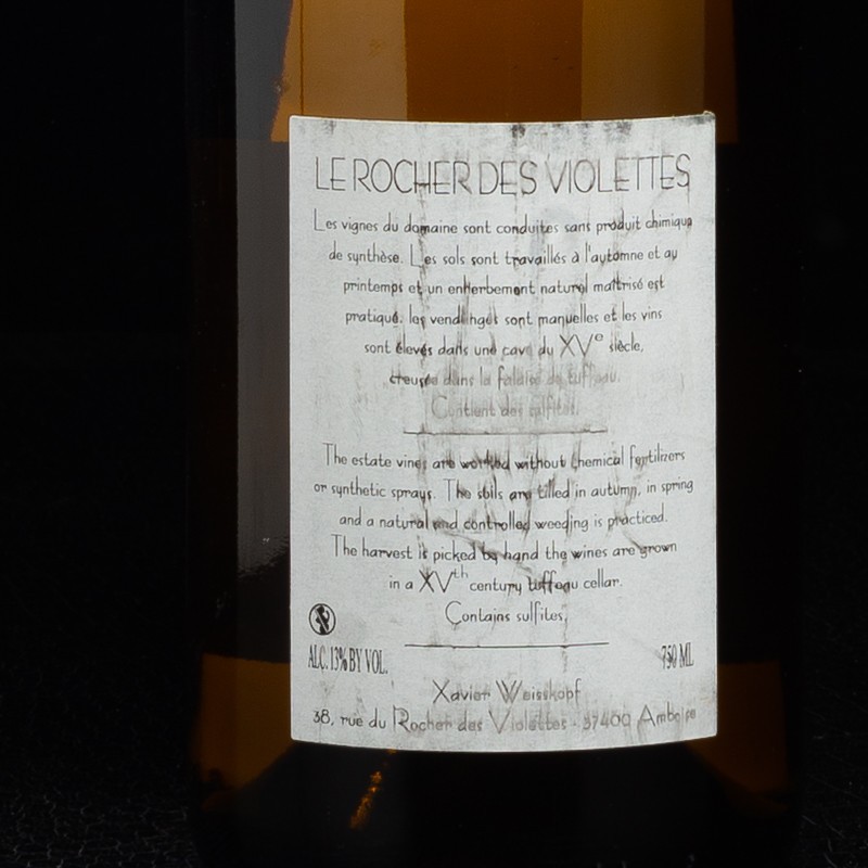 Vin blanc Le Rocher des Violettes 2018 Touche Mitaine 75cl  Vins blancs