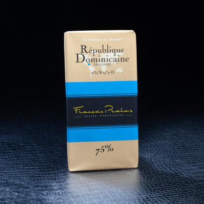République Dominicaine chocolat 75% 100g Pralus  Tablettes de chocolat