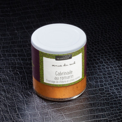 Tartinable cabrinade au romarin 100g Savor&Sens  À tartiner