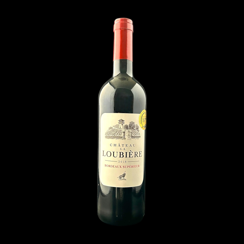 Bordeaux supérieur 2018 75CL Château La Loubière  Vins rouges