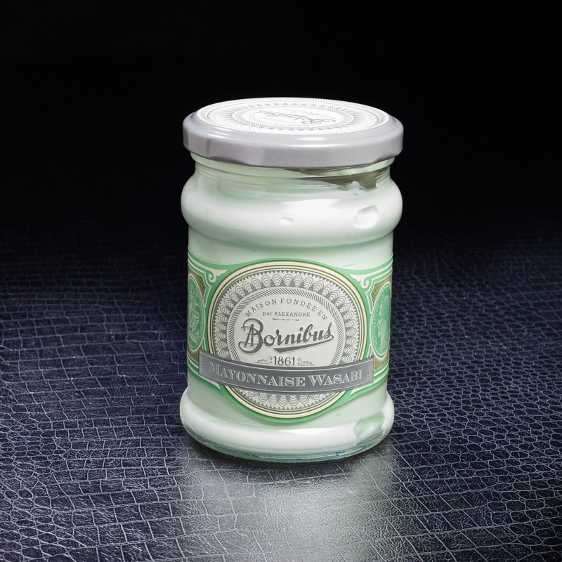 Mayonnaise wasabi Bornibus 220gr  Mayonnaise