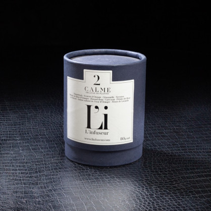 Infusion calme n°2 boîte en vrac 80g L’Infuseur  Infusions et tisane