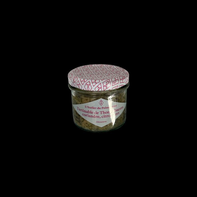 Thon, coriandre & citron vert 90g L'atelier du poissonnier  Terrines et pâtés