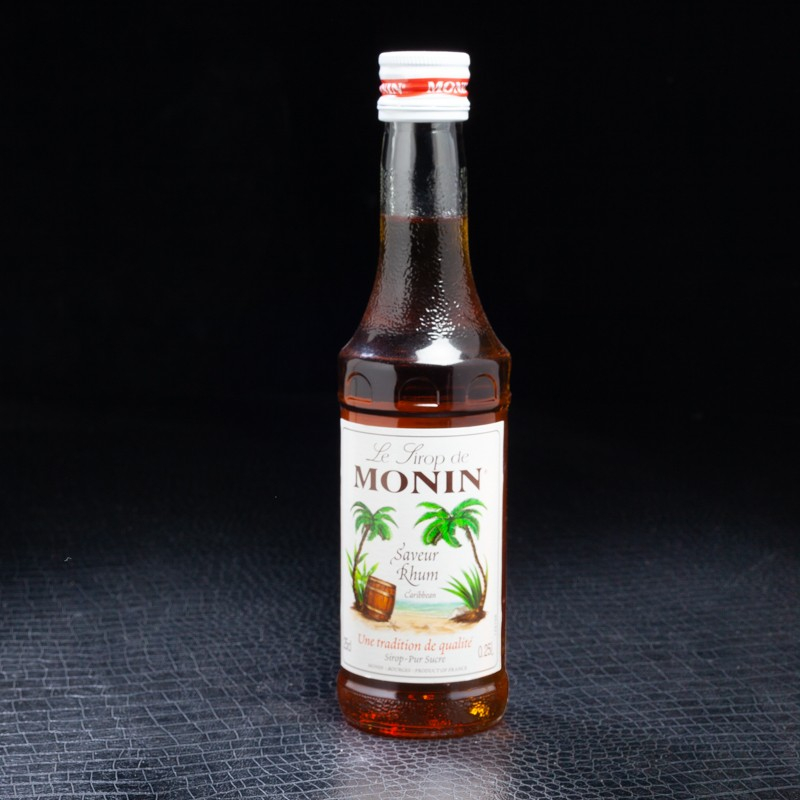 Sirop rhum Monin 25cl  Sirops