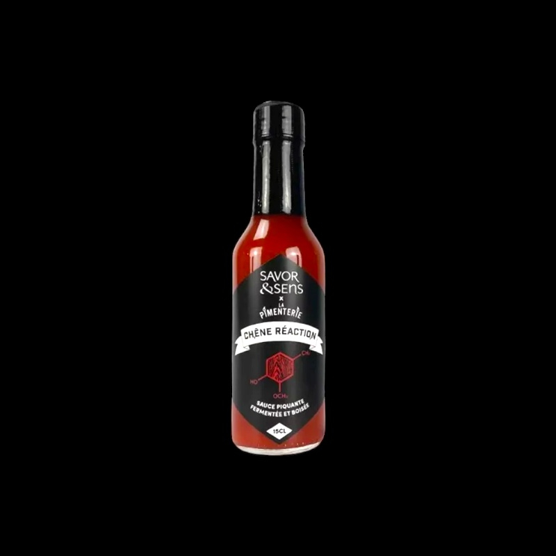 Sauce piment chêne react 15cl Savor&Sens  Autres sauces froides
