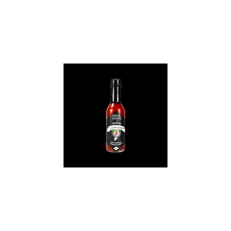 Sauce piment fruit défendu 15cl Savor&Sens  Autres sauces froides