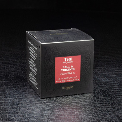 Thé noir Paul&Virginie 25x50g Dammann Frères  Thé noir