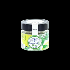 Fleur de sel citron bio 150g Esprit du Sel  Sel