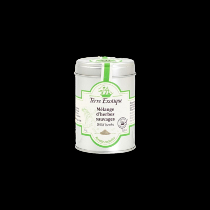 Mélange d’herbes sauvages 25g Terre Exotique  Épices
