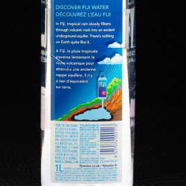 Eau plate 1L Fiji  Eaux plates