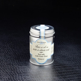 Fleur de sel zeste citron 90g Terre Exotique  Sel