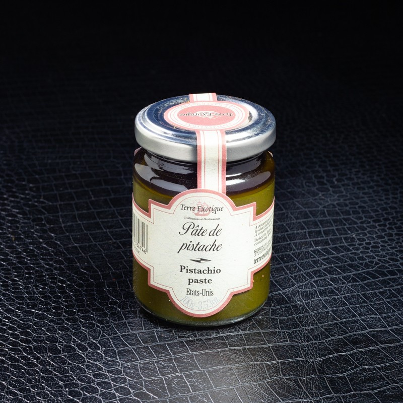 Pâte de pistache Terre Exotique 100gr  Farines, sucres et aides à la pâtisserie