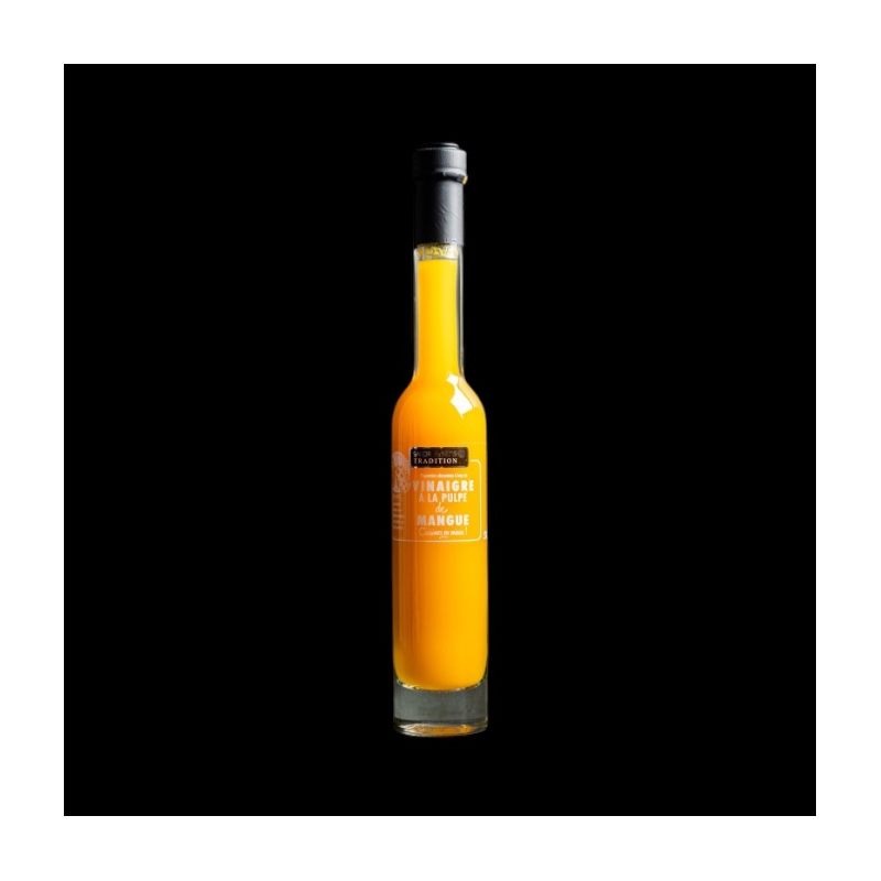 Vinaigre de cidre pulpe de mangue 20cl Savor&Sens  Vinaigres