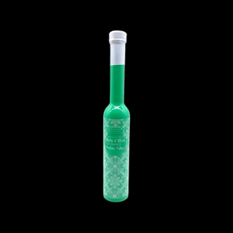 Huile d'olive herbes folles 20cl Savor&Sens  Huiles