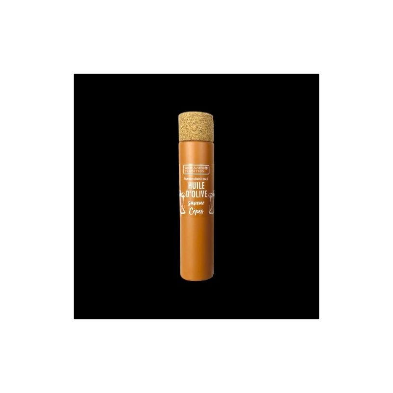 Huile d'olive cèpes 20cl Savor&Sens  Huiles