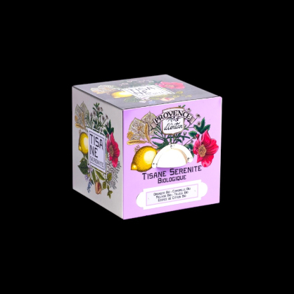 Tisane sérénité bio sachets 24x36g Provence d’Antan  Infusions et tisane