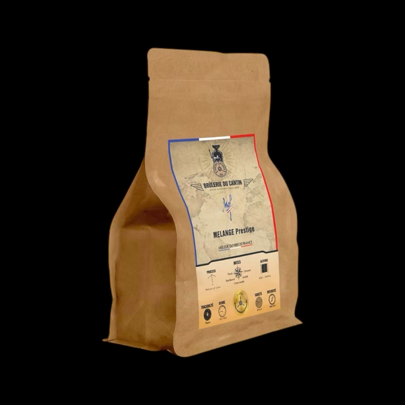 Café grain prestige blend 250g Brulerie du Cantin  Grains