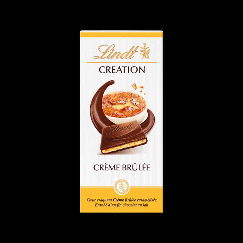 Création crème brûlée 150g Lindt  Tablettes de chocolat