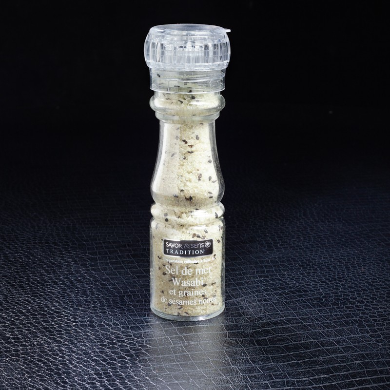 Sel de mer wasabi 135g Savor&Sens  Sel