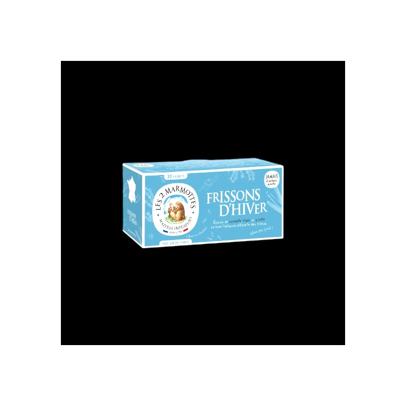 Infusion frissons d’hiver 45g Les 2 Marmottes  Infusions et tisane