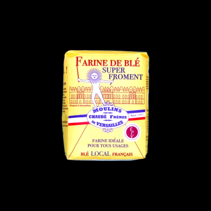 Farine de blé T55 super froment 1kg Moulin de Versailles  Farines, sucres et aides à la pâtisserie