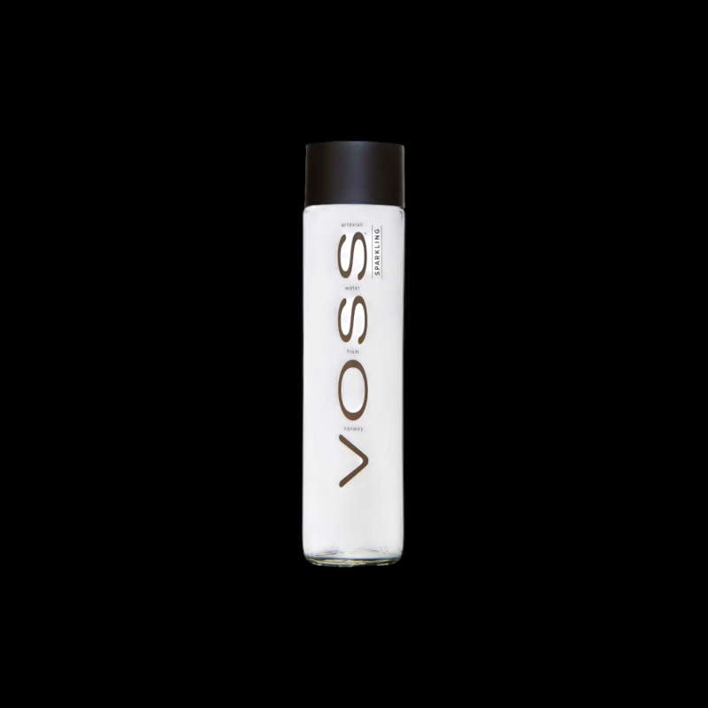 EAU SPARKLING/GAZEUSE 37.5CL VOSS  Eaux gazeuses