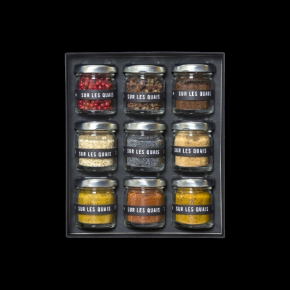 Coffret la route des épices Sur Les Quais  Épices