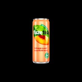 Thé noir pêche intense 33cl Fuze Tea  Sodas
