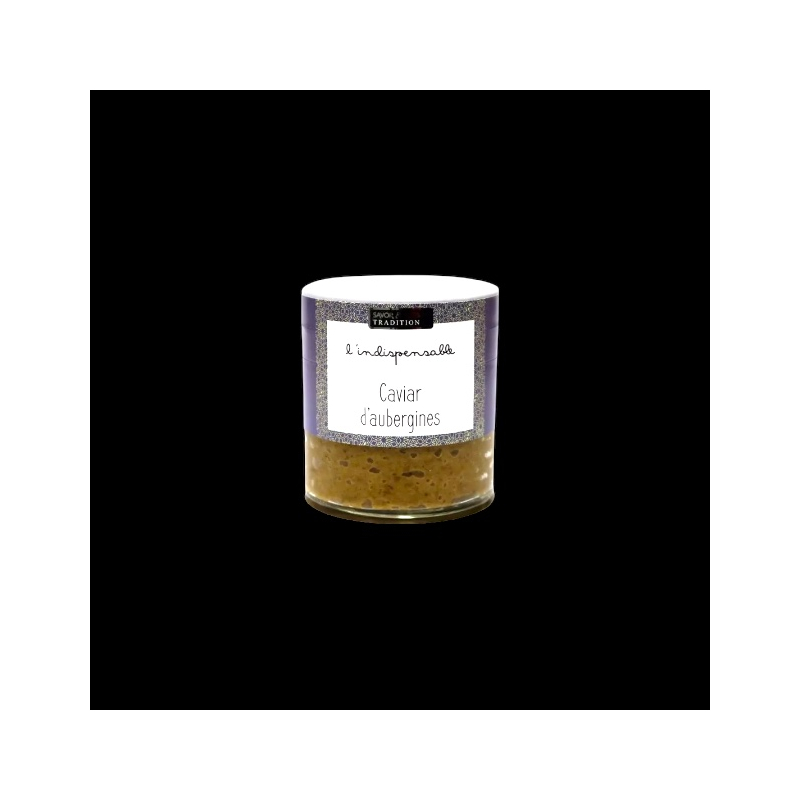 Tartinade aubergine pecorino poivre 100g Savor&Sens  À tartiner