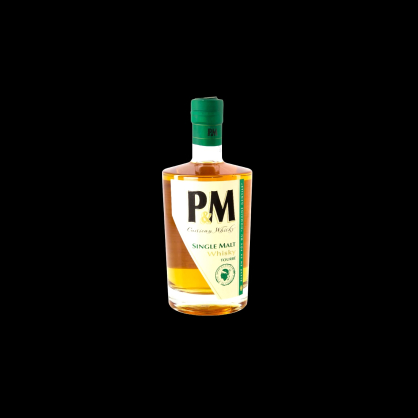 Whisky single malt tourbe 70cl P&M  Cave à whiskies