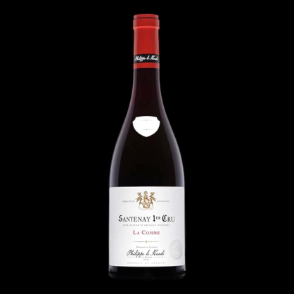 Santenay rouge 1er Cru La Comme 75cl Domaine Philippe Le Hardi  Bourgogne