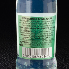 Elderflower tonic water 20cl Fever Tree  Limonades, limes et tonics