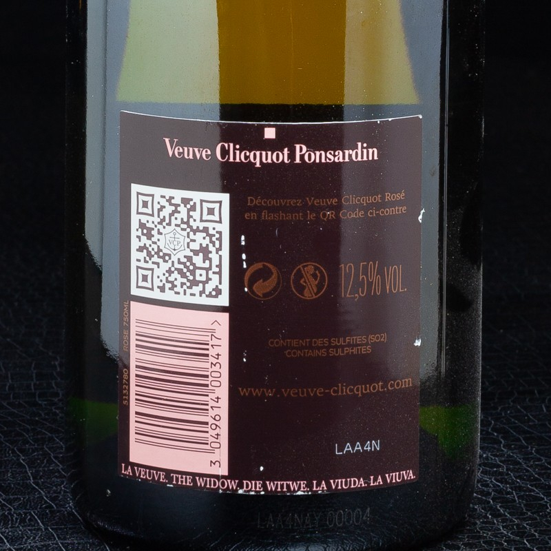 Champagne rosé 75cl Veuve Clicquot  Rosé