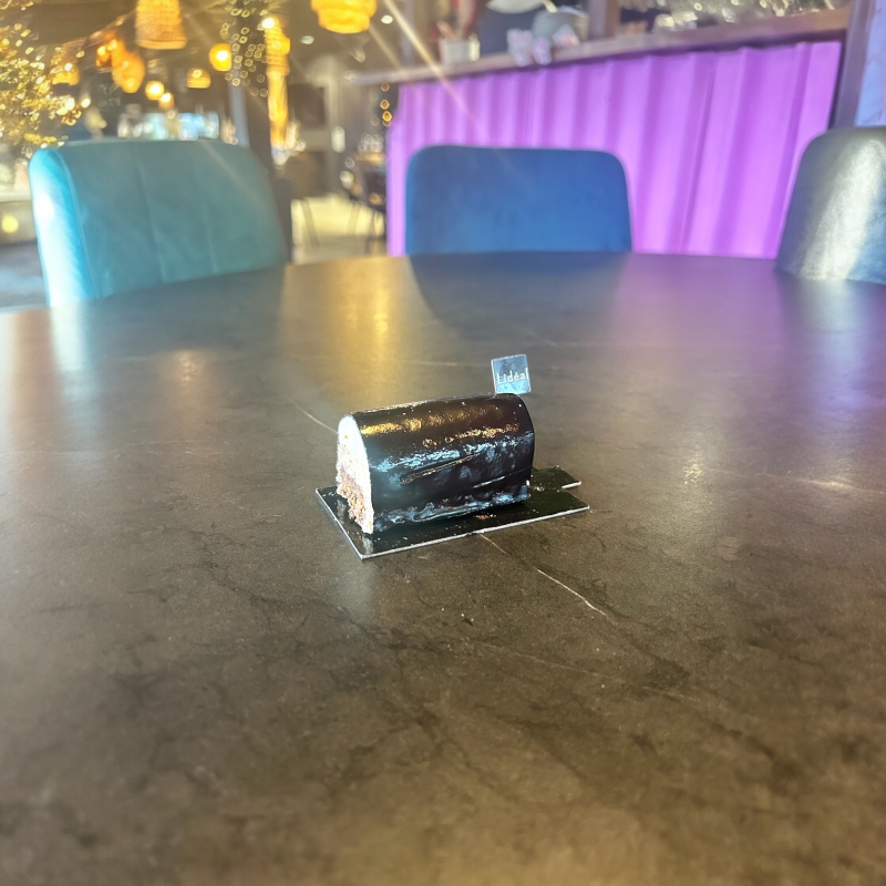 Bûche 3 chocolats 1p  Pâtisseries individuelles